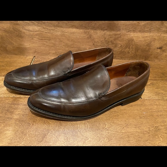 Allen Edmonds Steen Dark Brown Loafers 9D - Picture 3 of 10